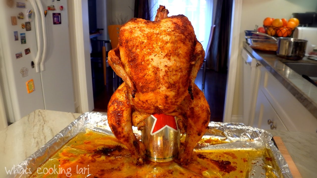 How To Make Beer Can Chicken &ndash; by Whats Cooking Lari