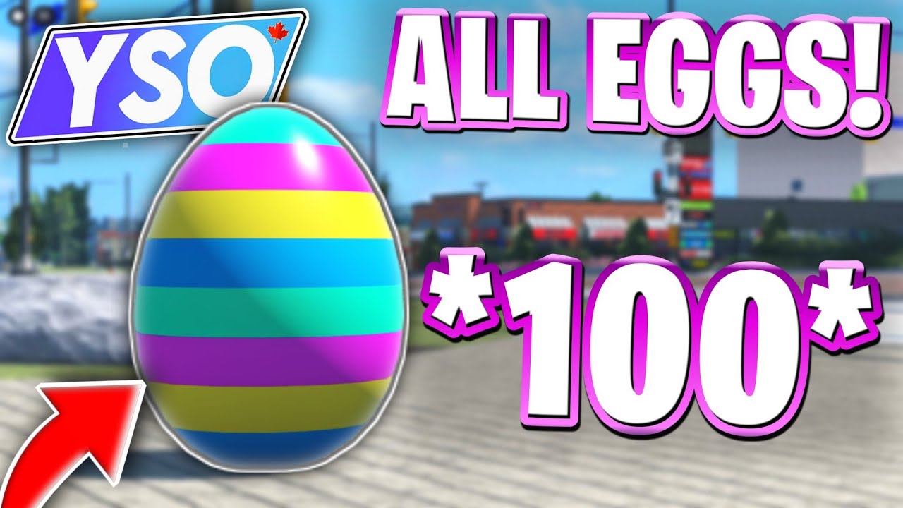 🥚*НАСТОЯЩИЕ* ВСЕ 100 МЕСТ РАСПОЛОЖЕНИЯ ЯИЦ В ROBLOX YOUNG STREET ONTARIO (YSO) В РАМКАХ ПАСХАЛЬНО...