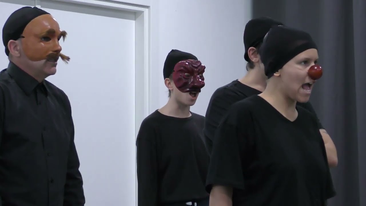 Dalla maschera neutra alla maschera espressiva - Mario Gonzalez // Dopolavoro Stadera