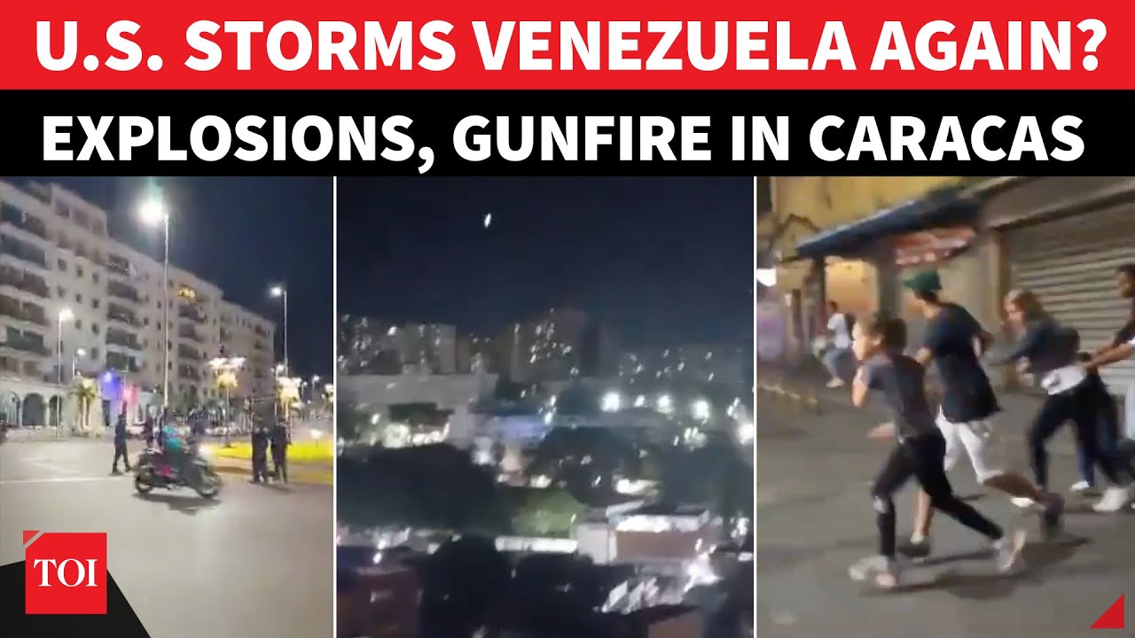 Venezuela On Fire: Gunfire, Explosions Near Presidential Palace In Caracas; U.S. Attack Underway?