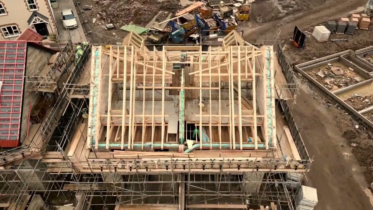 Great Oaks, North Road new build Jan 2025