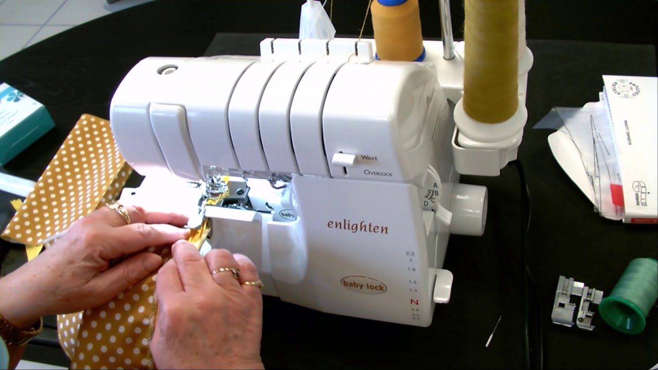 Astuce couture : Comment poser des fermetures avec l'Enlighten - baby lock