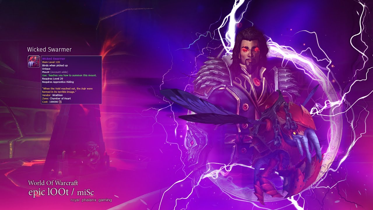 Wicked Swarmer Mount from the Horrific Vision of farming