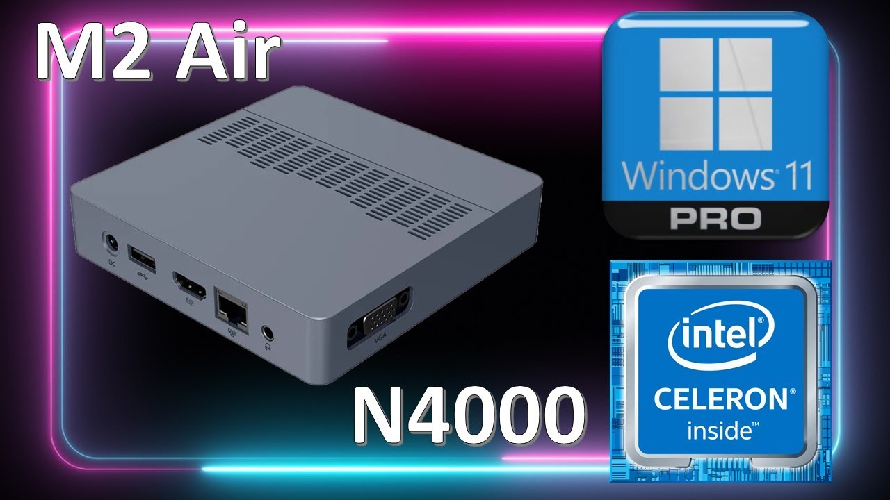 Este es el mini PC más barato en el que puedes correr Windows 11: M2 Air (con procesador N4000).