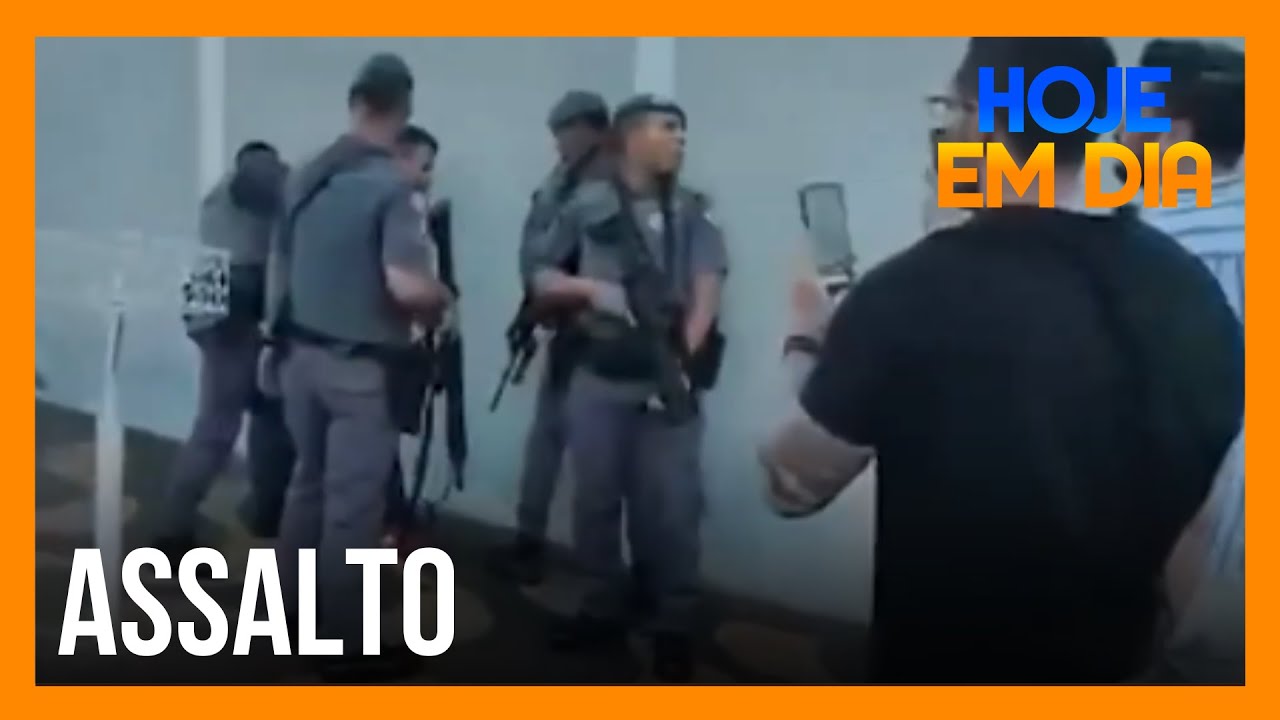 Assalto a carro forte acaba em morte