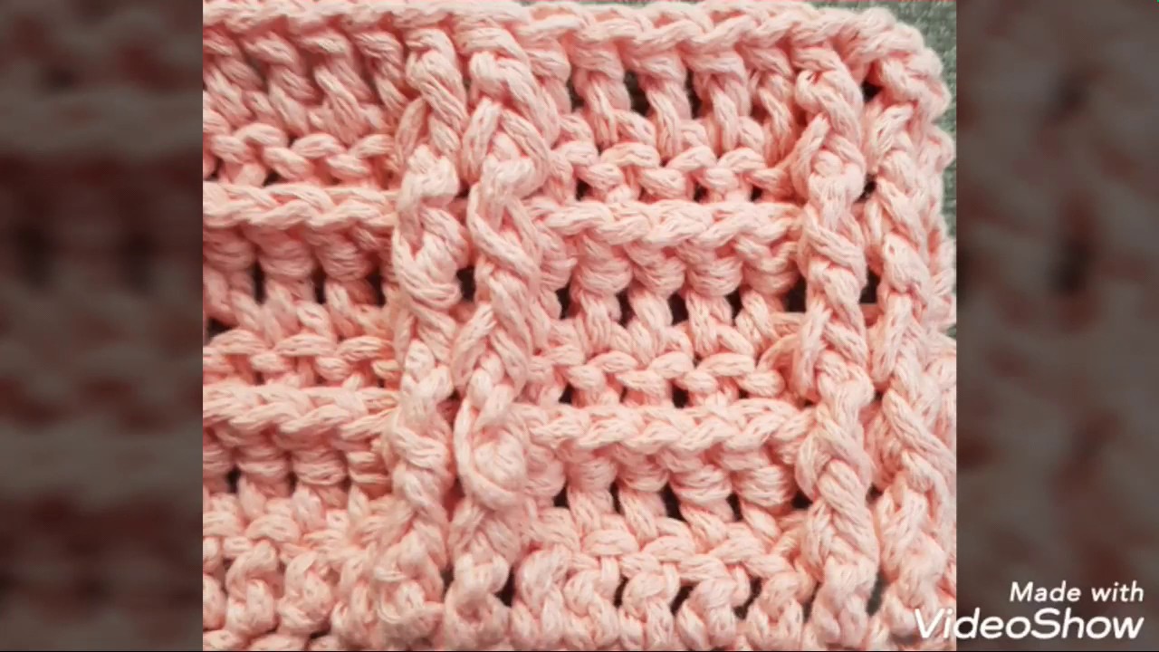 קרושה עמוד חובק קדמי ואחורי עברית   how to crochet fpdc, bpdc English subtitles