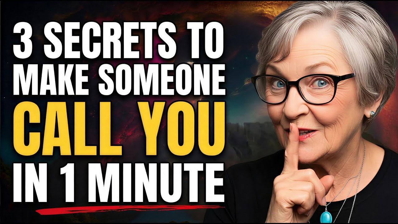 THEY MUST CALL! Get Contact In 1 Minute Or Less (Works Like Magic) | Law Of Attraction