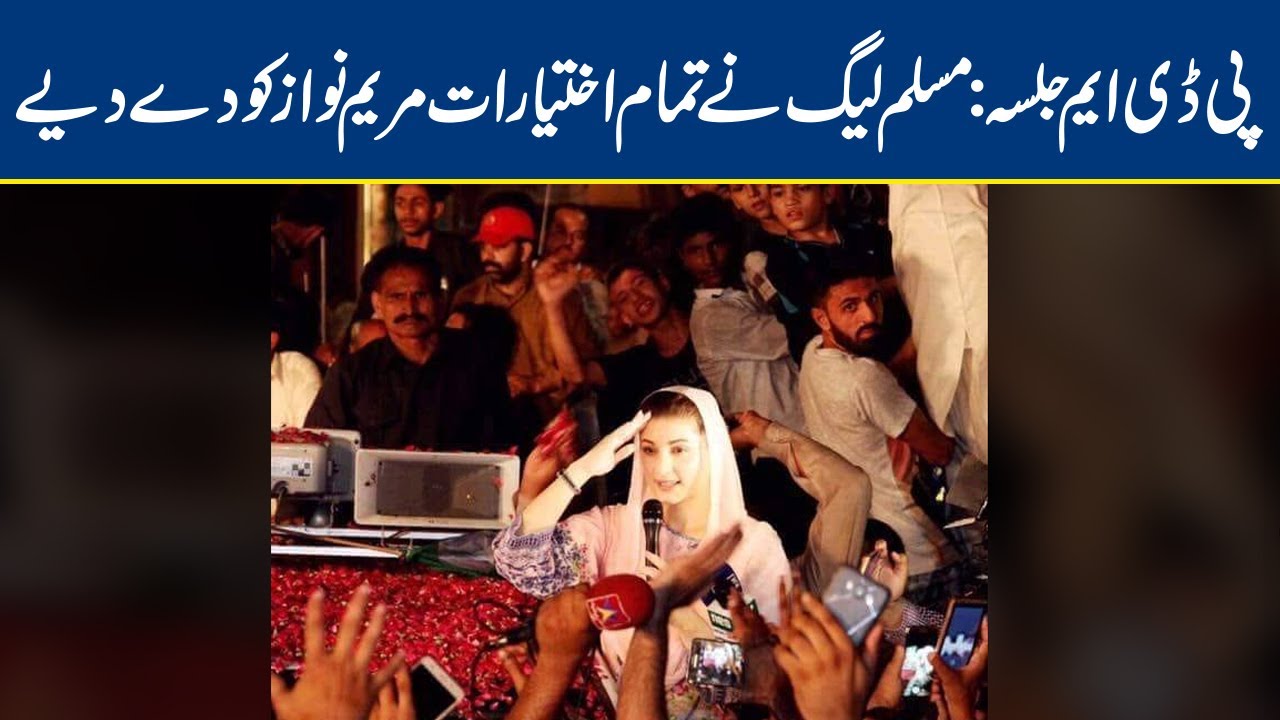 Resignations ahead of PDM: PMLN hands over full authority to Maryam Nawaz