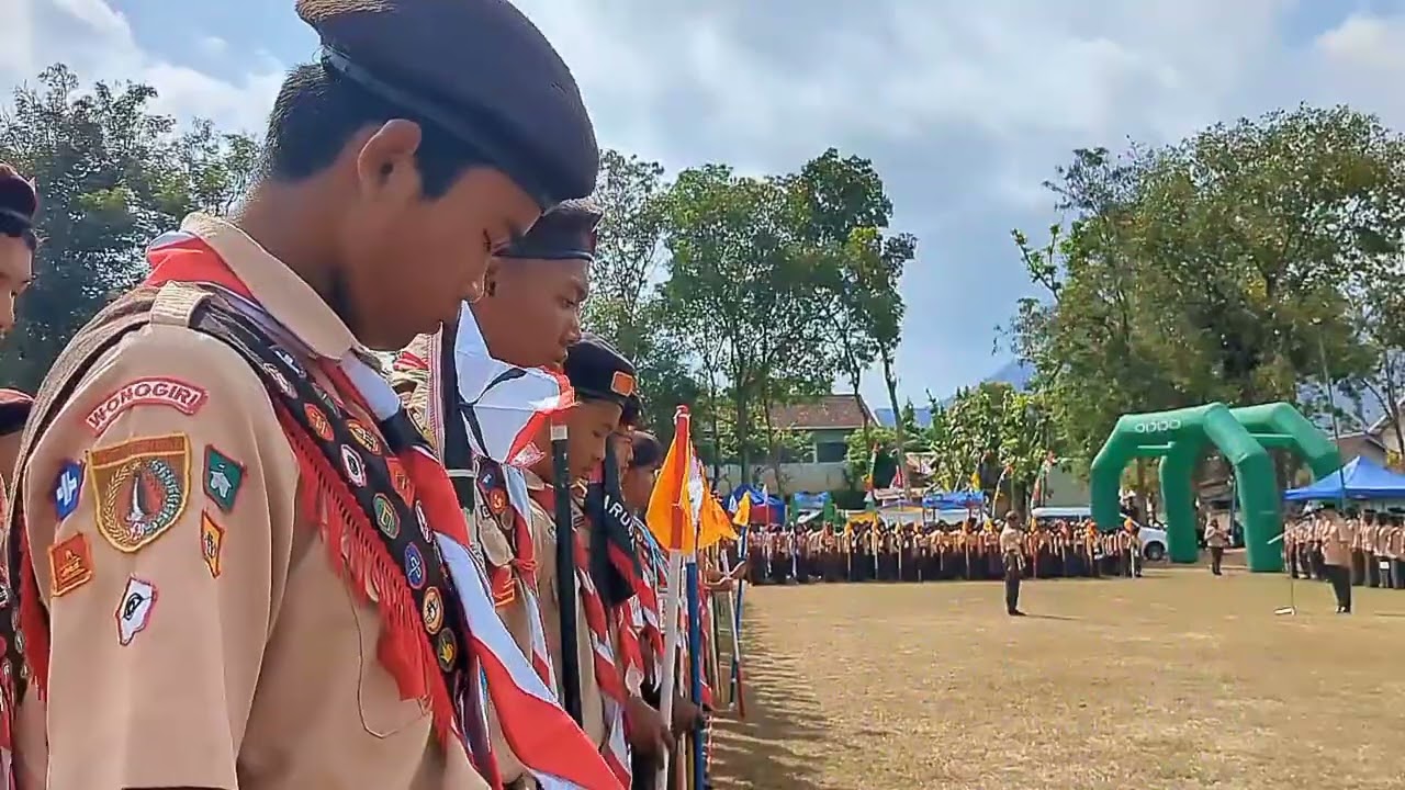 Kegiatan Jambore Ranting Kecamatan Slogohimo