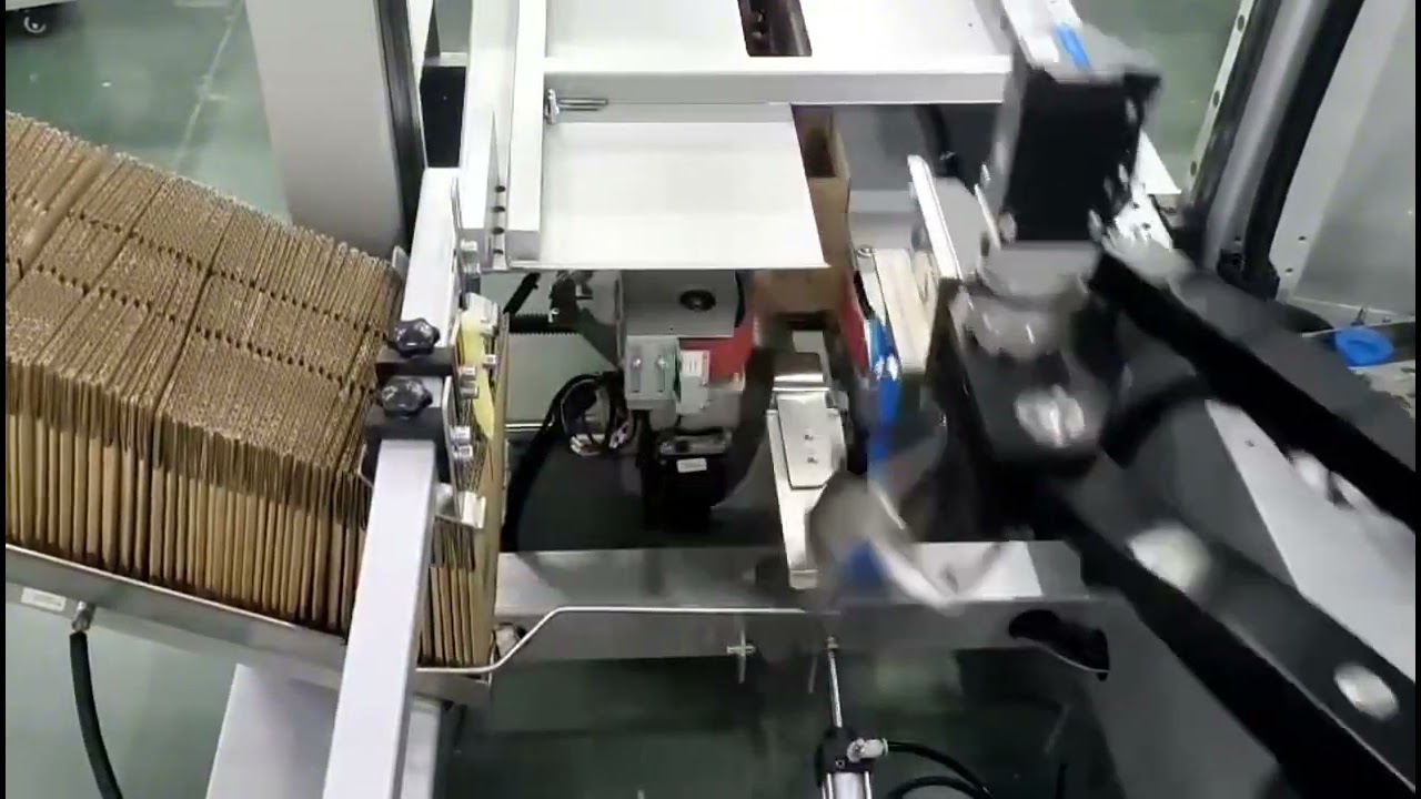 High-Speed Robotic Case Erector for Precision Carton Assembly