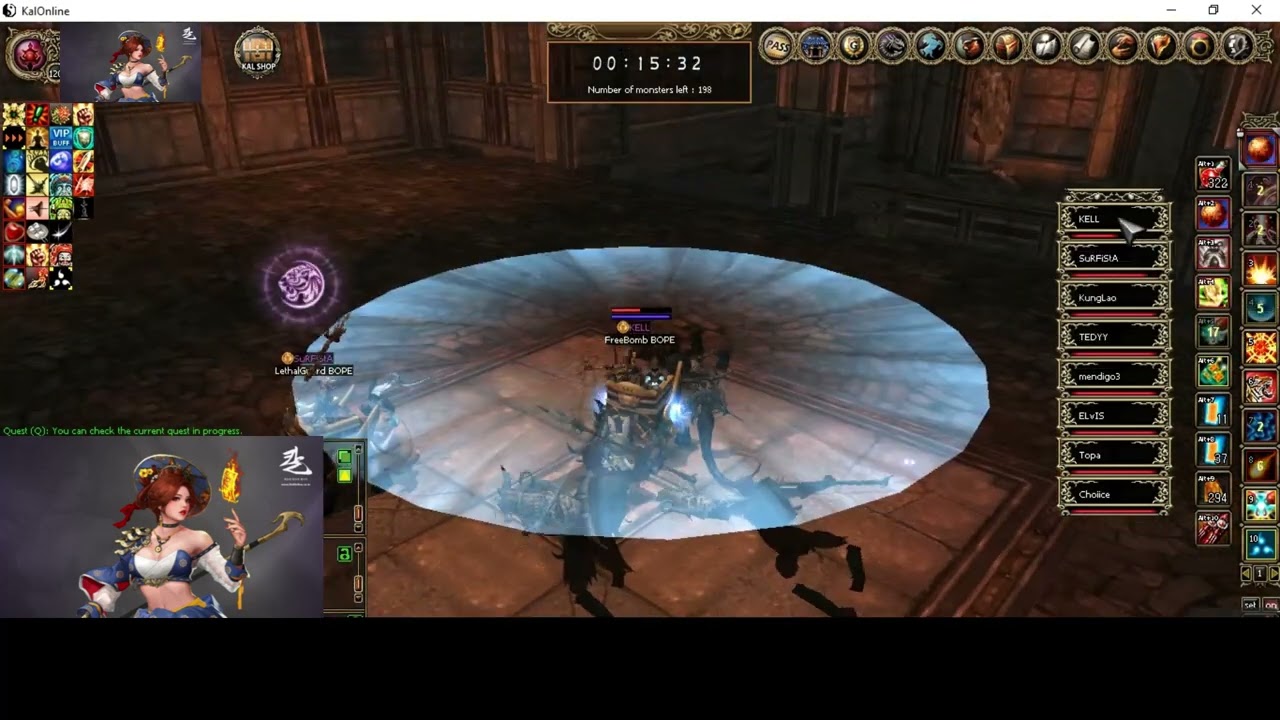 Infinite Tower (F6 party mode) MA + IG lvl 120