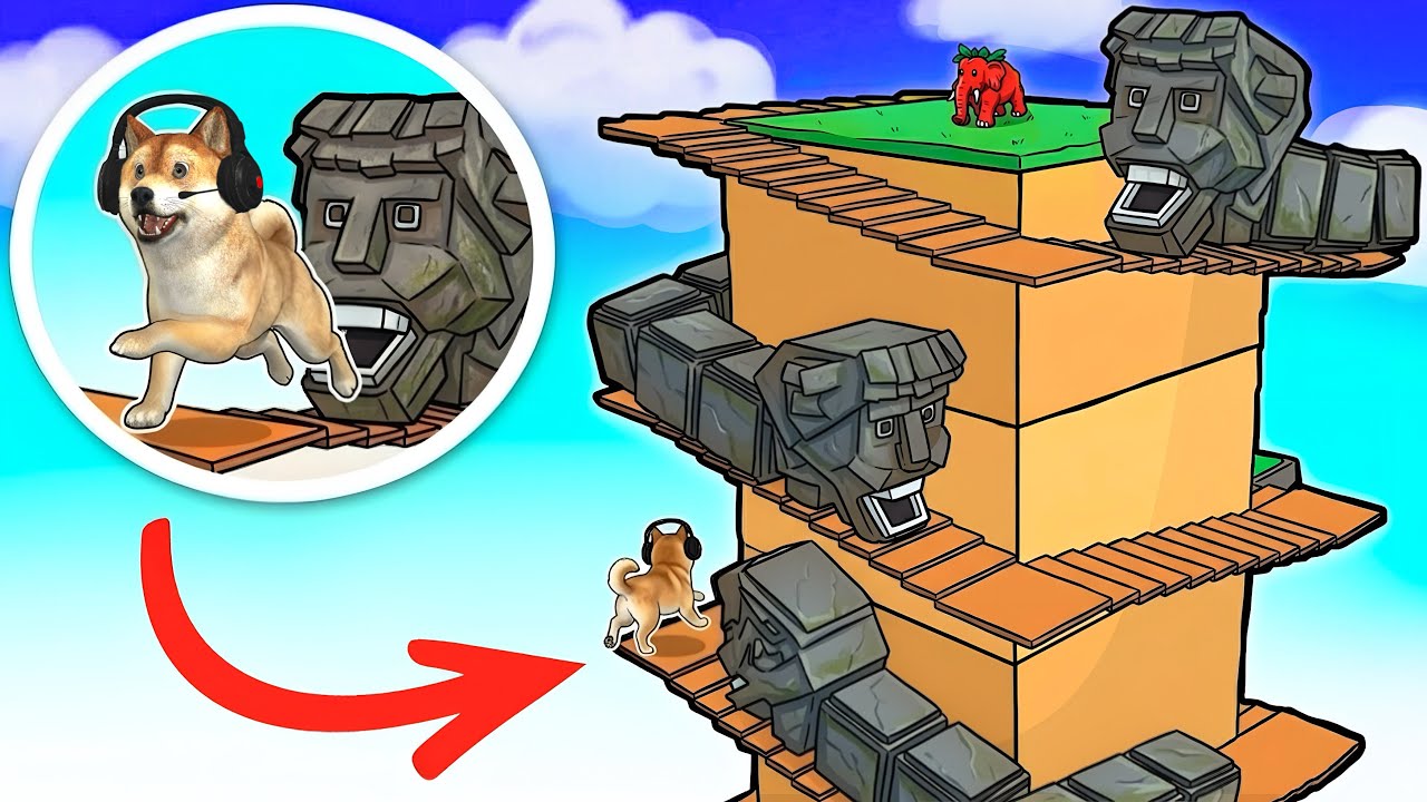 Subindo a TORRE DA MINHOCA para salvar BRAINROTS no Roblox!