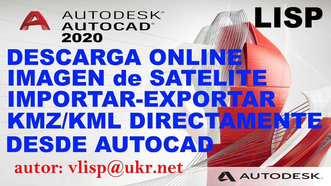 insertar imágenes de  satélite en AutoCAD Google, Bing, ArcGIS, Yandex y muchas mas