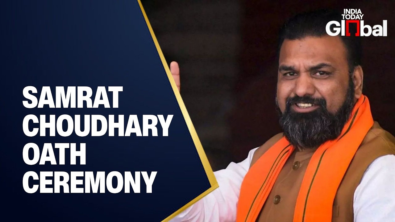 LIVE: Samrat Choudhary Oath Ceremony | Bihar New Govt Swearing-In