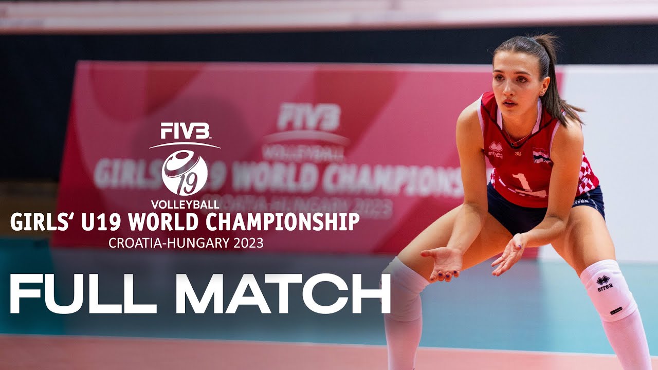 CRO🇭🇷 vs. PUR🇵🇷 - Full Match | Girl's U19 World Championship | Pool B