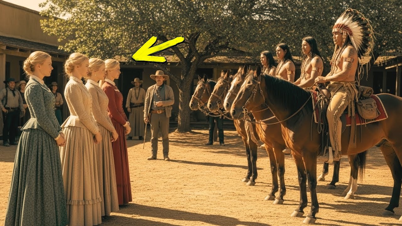 4 sestre živjele su kao odbačene sve dok ih sinovi poglavice Komanča nisu javno izabrali za supruge