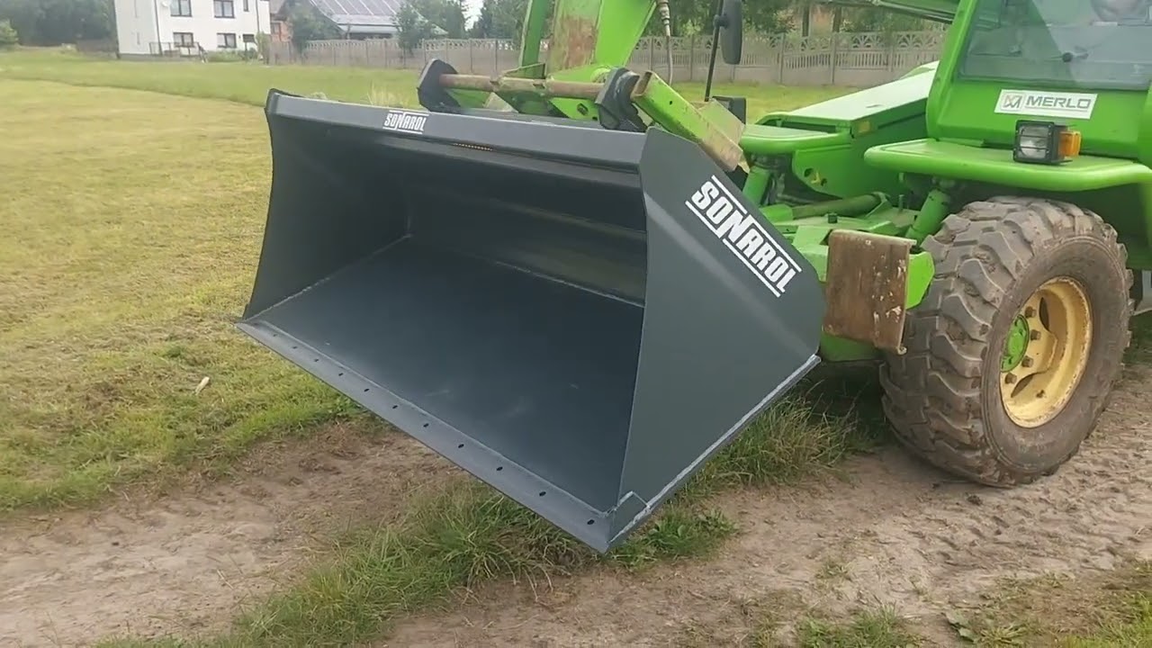 ŁYŻKA POWIĘKSZONA STOŻKOWA GŁADKA SONAROL 2.4M  ! LEMIESZ HARDOX !