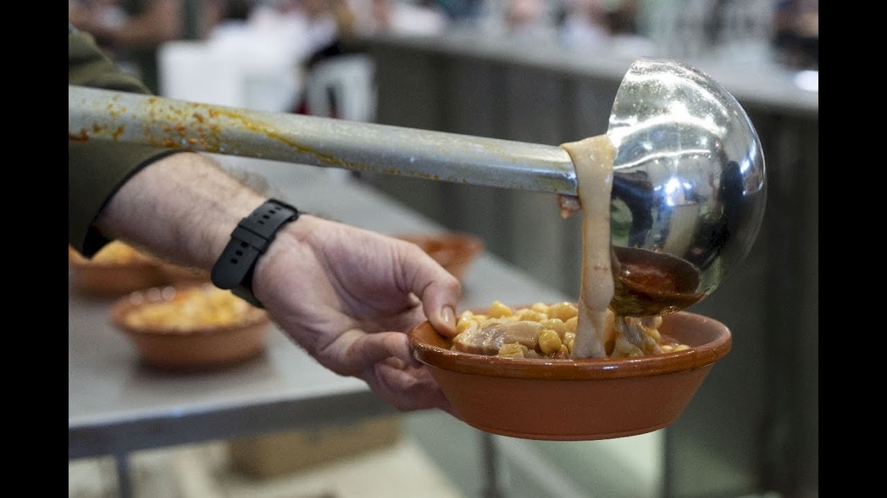 Lobios se despide de agosto con un plato de callos