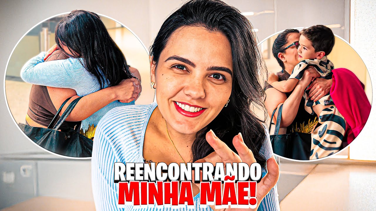 O ESPERADO REENCONTRO COM MINHA MÃE 😍❤️