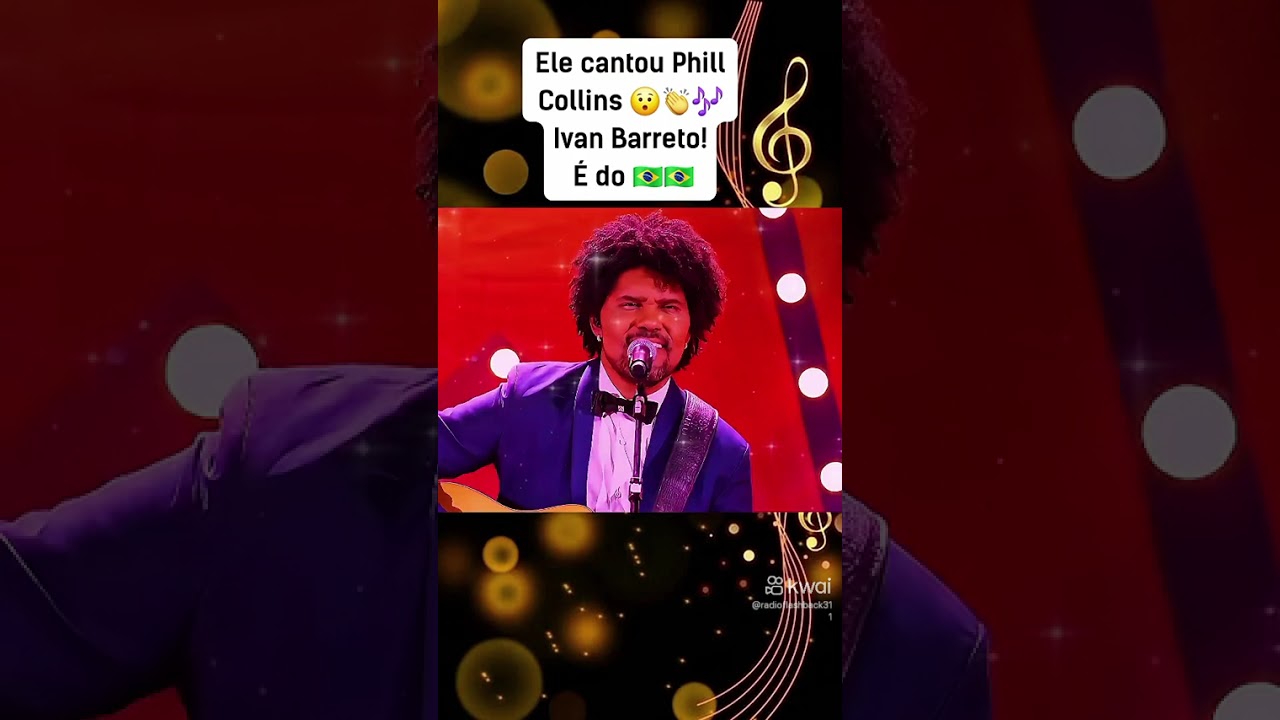 Linda Canção internacional Another The Paradise Phill Collins cantado por Ivan Barreto fera 🇧🇷🇺🇸