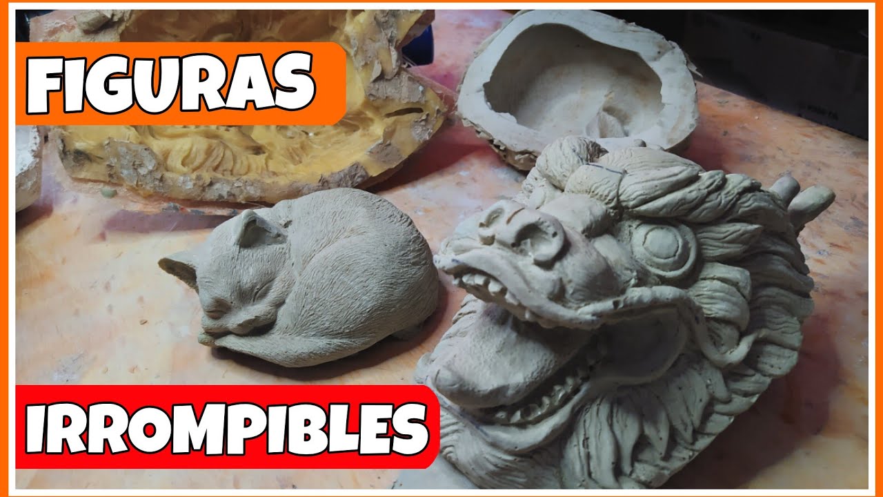 Cómo reproducir o fundir Esculturas (Irrompibles🔨) Económicas y Fáciles