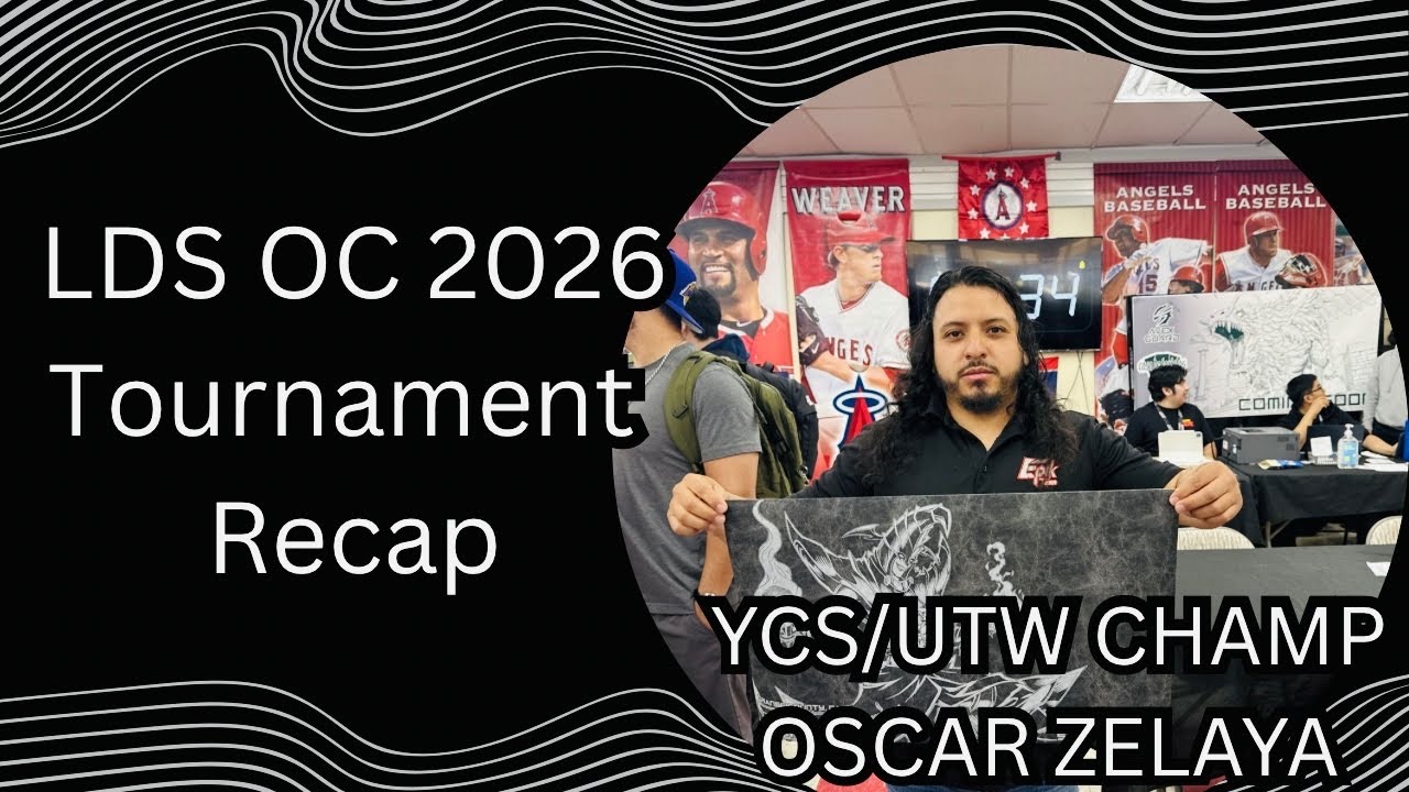 Обзор турнира LDS Orange County 2026 от чемпиона YCS/UTW Оскара Зелайи!