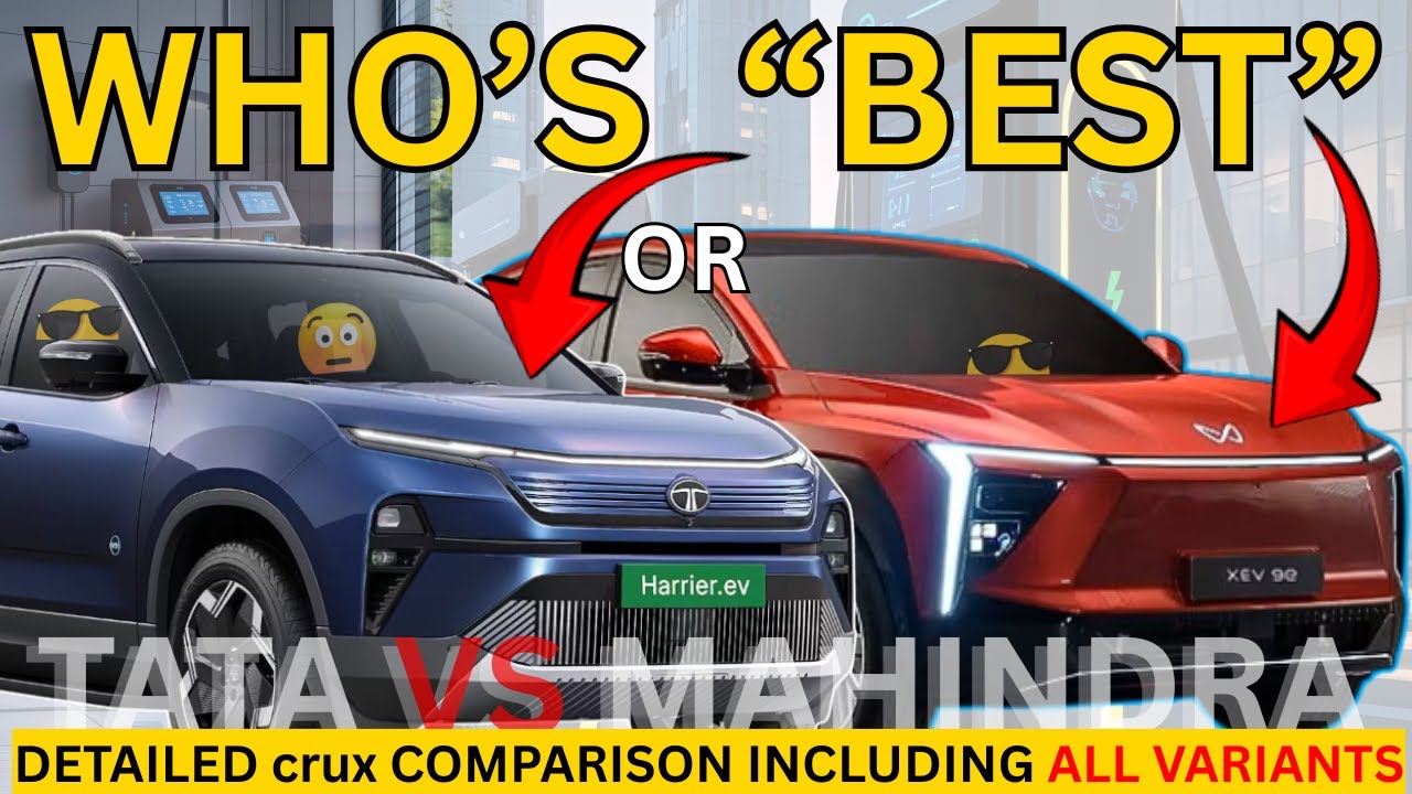 HARRIER EV VS XEV 9E, TOP MODELS COMPARISON #carcomparison #evcomparison #evreview #newcar #ev