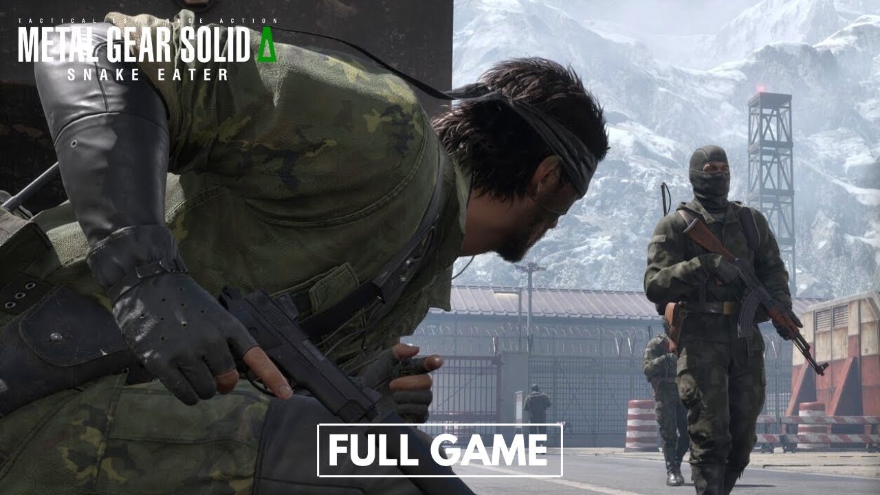 METAL GEAR SOLID Δ: SNAKE EATER Gameplay Walkthrough [Full Game]
