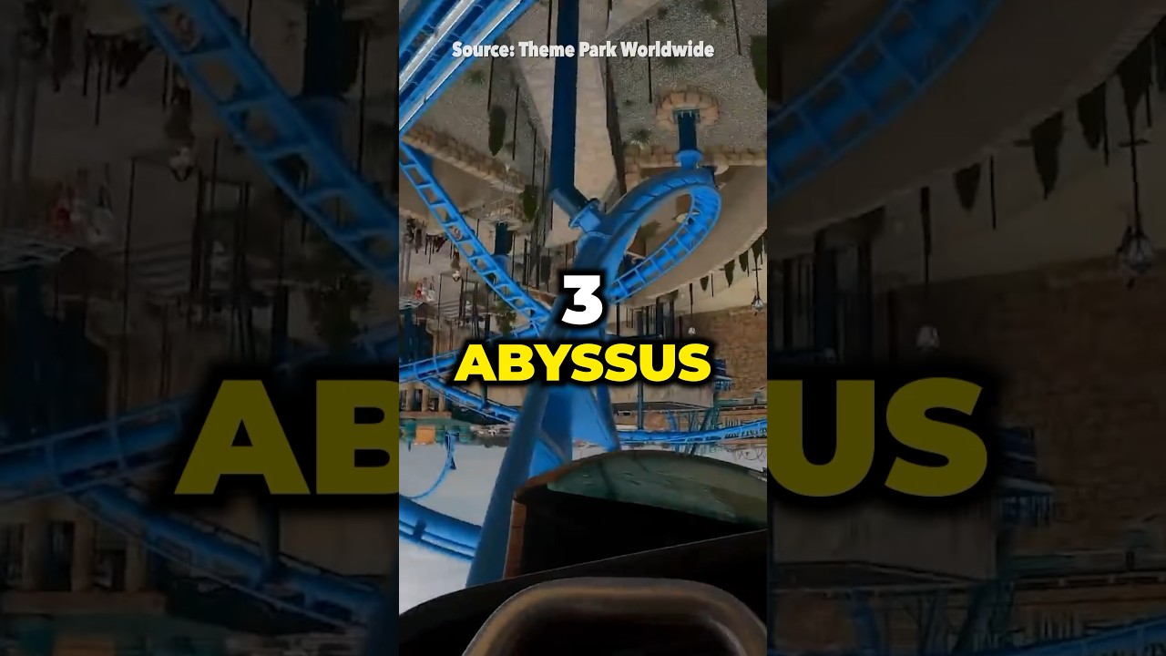 Top 10 BEST Rides at Energylandia | #energylandia #poland #themepark #shorts