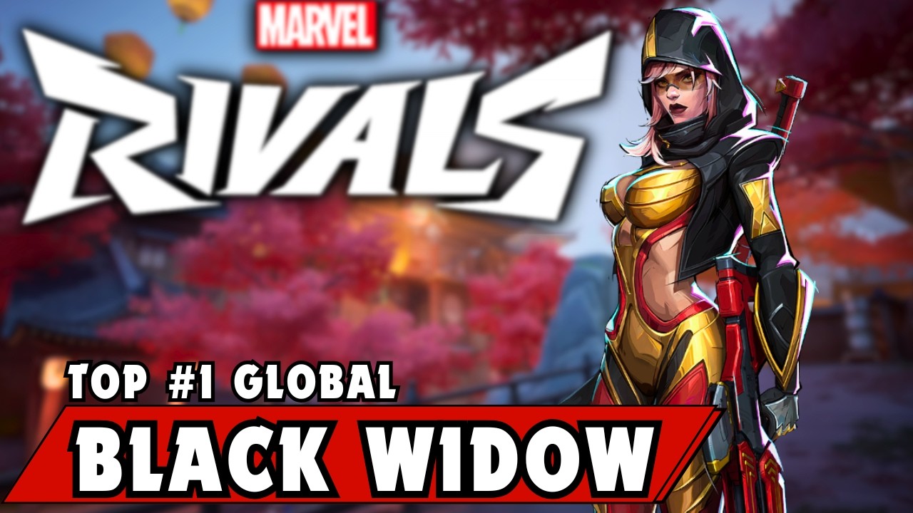 Top 1 Global Black Widow - cezar - Marvel Rivals Season 9