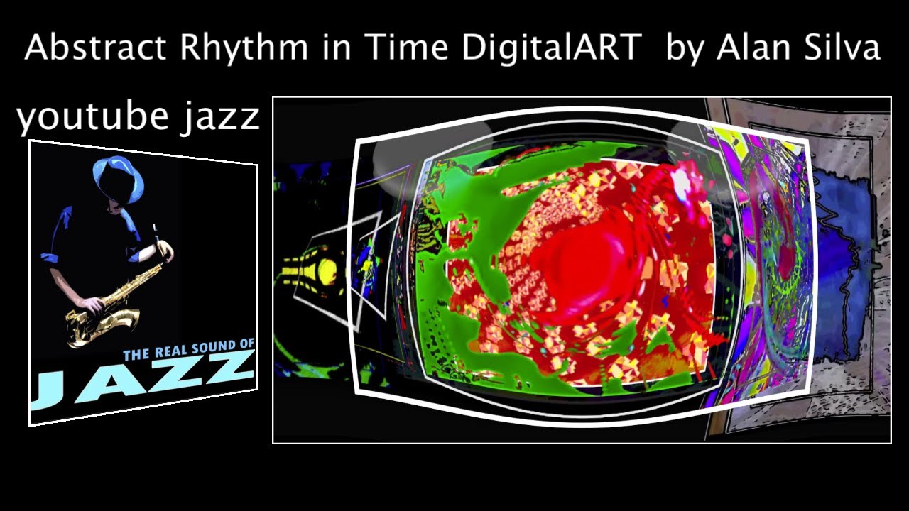 Abstract Rhythm in Time DigitalART With YourTubeMusic Playlist Actuel/Byg Records