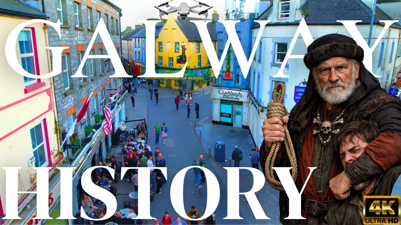 Galway Ireland History📜 [4K] 🇮🇪 How Lynching Became Part of Galway’s Dark History