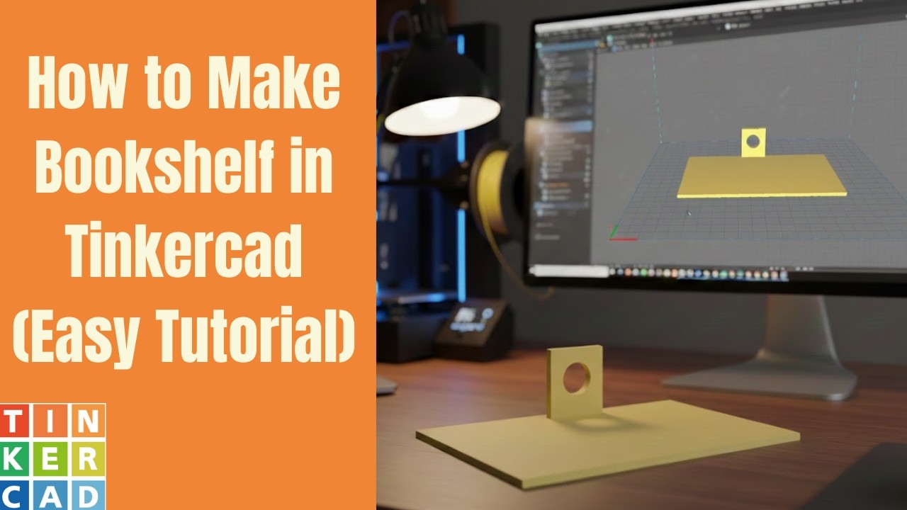 Make a Bookshelf in Tinkercad in Just 3 Minutes!