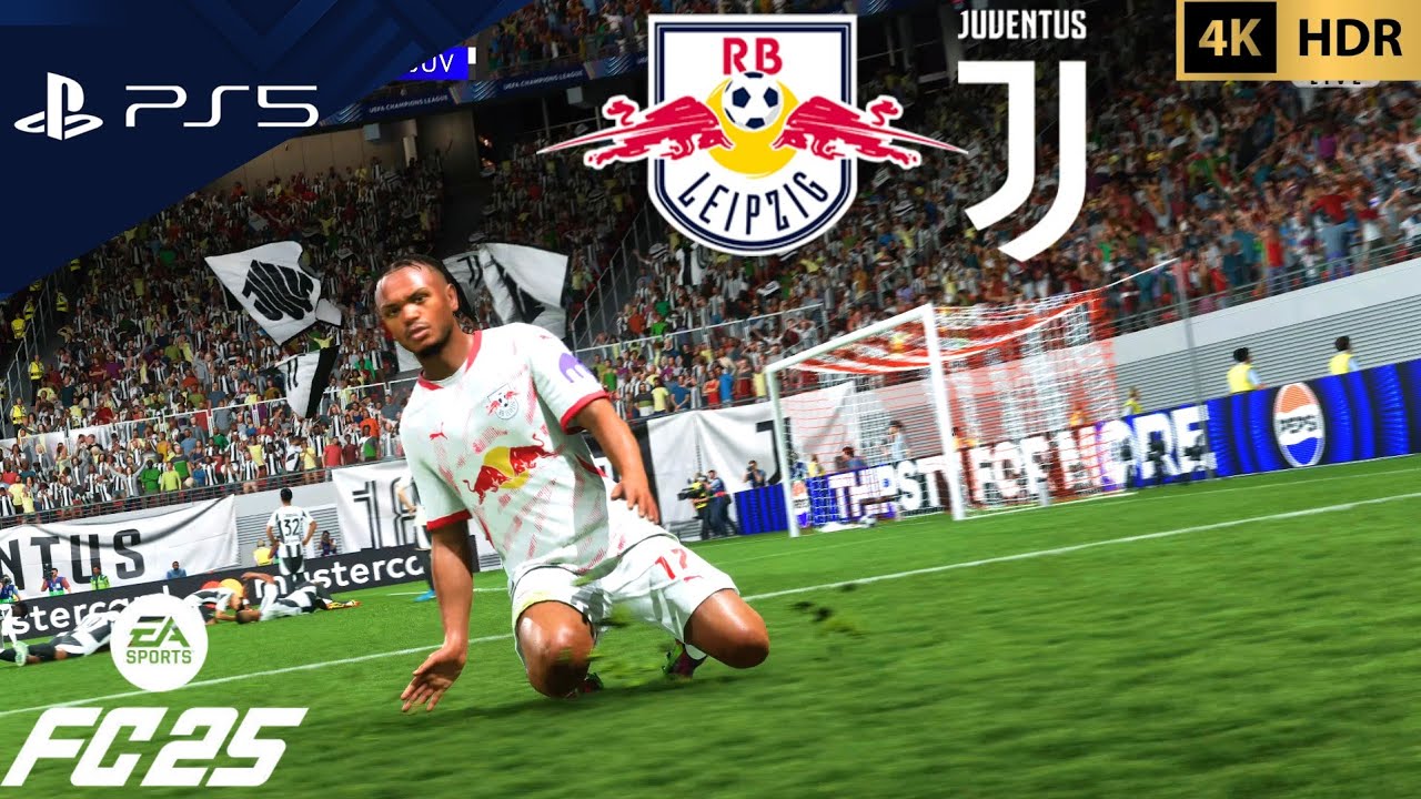 FC 25 - RB Leipzig vs Juventus | UEFA Champions League 2024/25 | PS5™ [4K60]