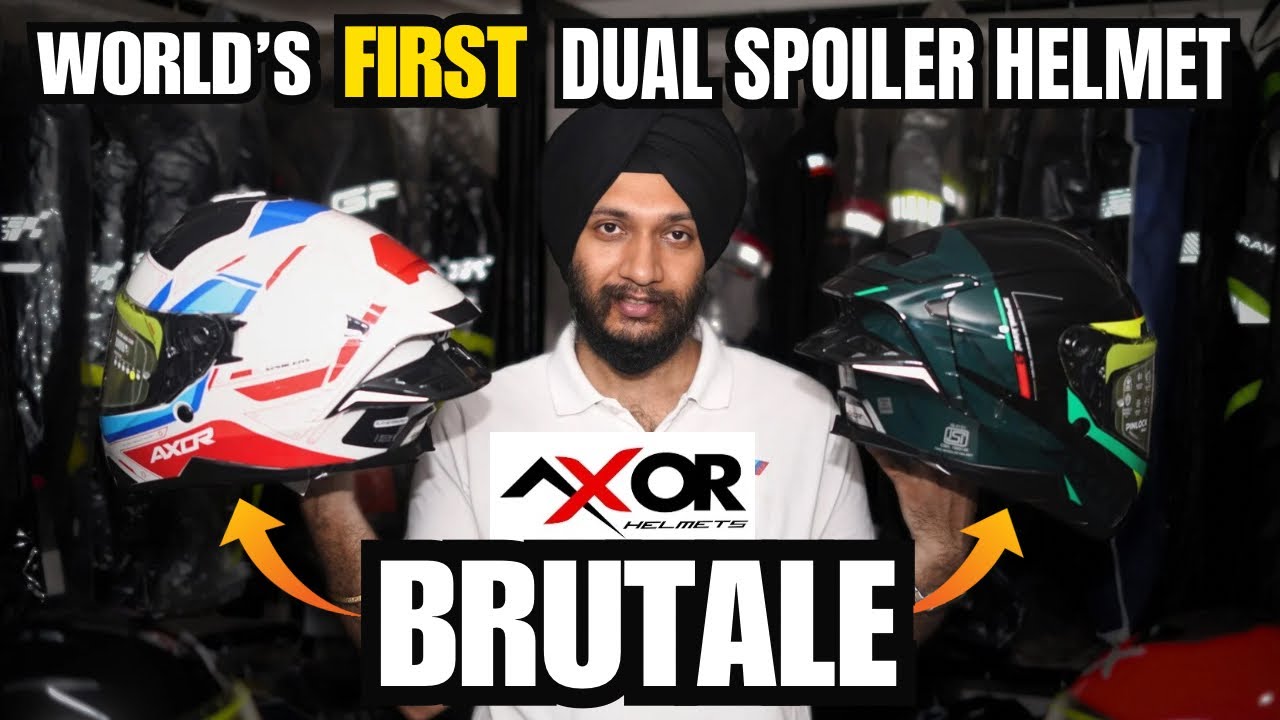 UNBOXING THE ALL NEW AXOR BRUTALE HELMET