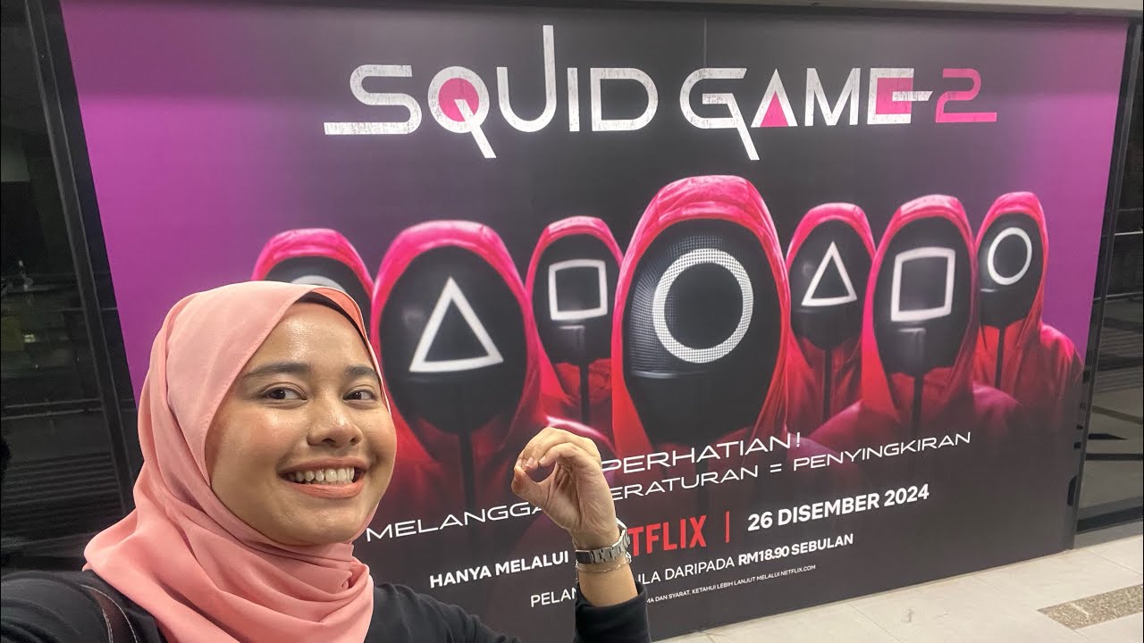 The Squid Game Station | MRT Ampang Park Malaysia 🇲🇾 (No Commentary)