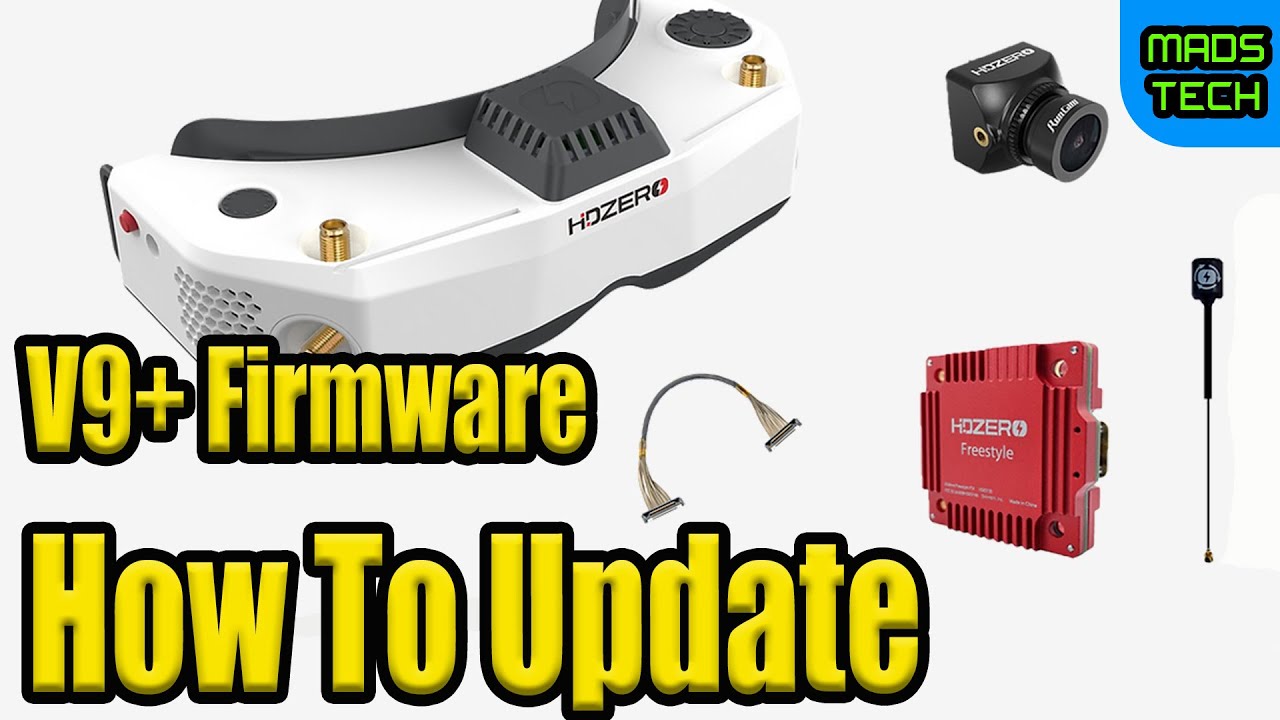 HDZero FPV Goggles V9 BIG Update How-To And What's Changed