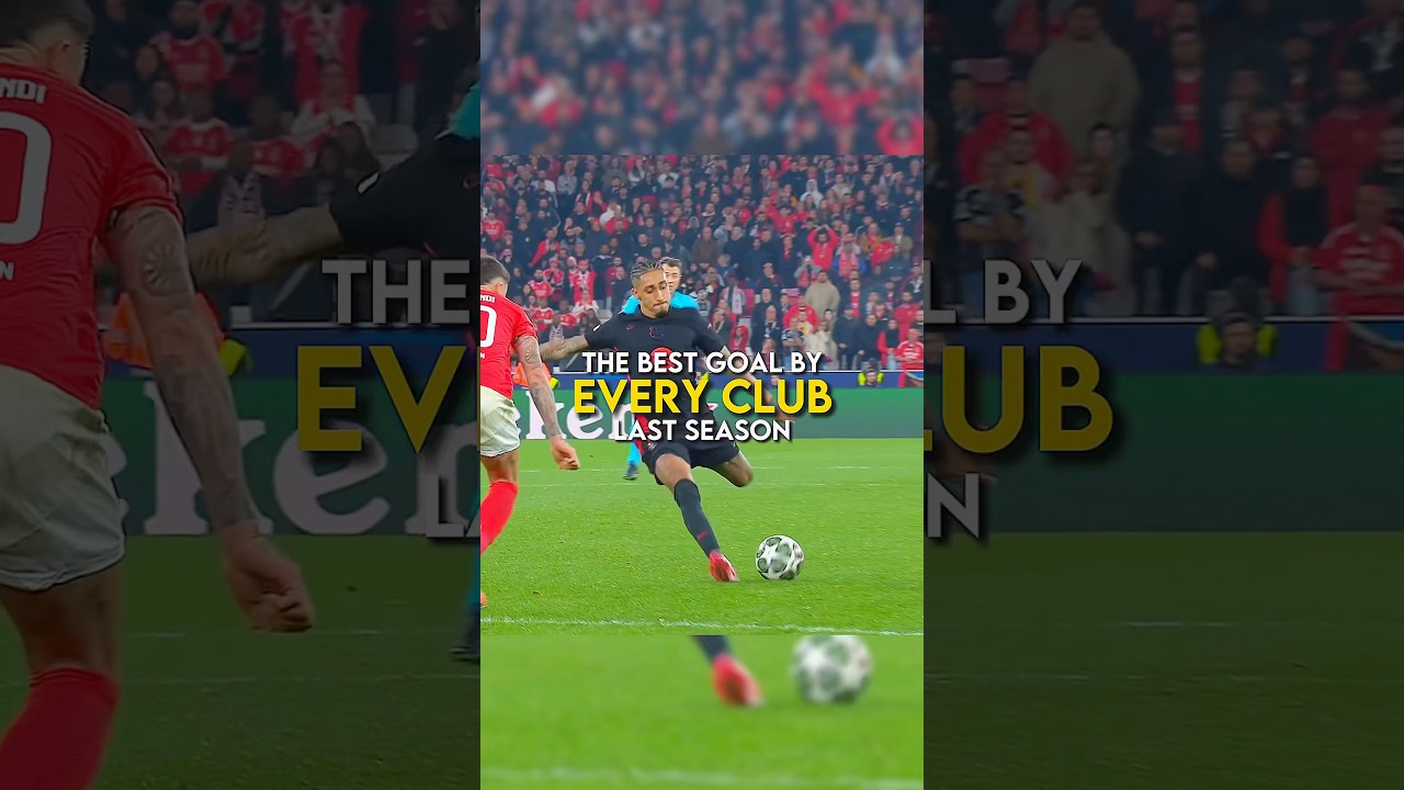 The best goal by every club last season | part 1