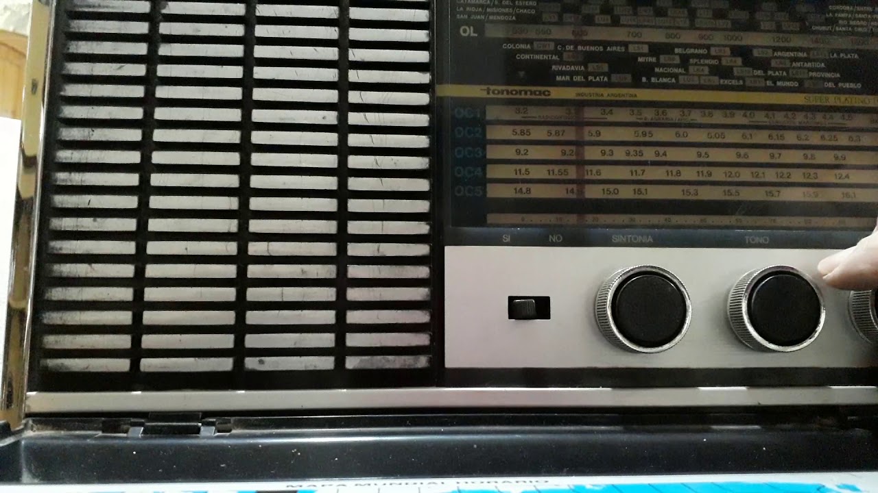 Radio Tonomac Super Platino 6 Bandas