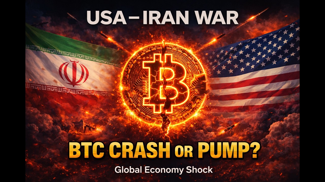 USA Iran War 2026: What Happens to Bitcoin & Global Economy? (Real Analysis) #usa #iran #news