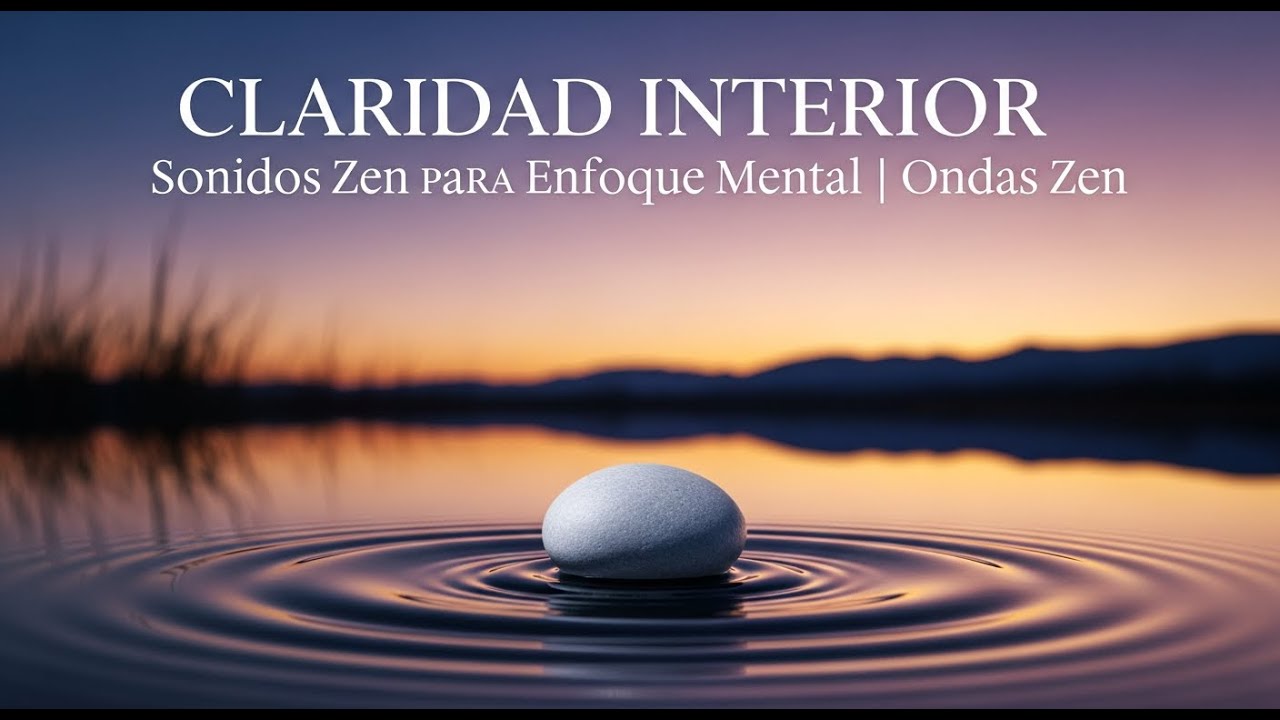 Claridad Interior | Sonidos Zen para Enfoque Mental | Ondas Zen