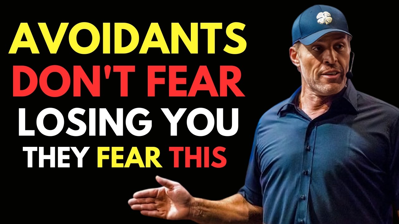AVOIDANTS DON’T FEAR LOSING YOU — THEY FEAR THIS | Tony Robbins Inspired Motivation |