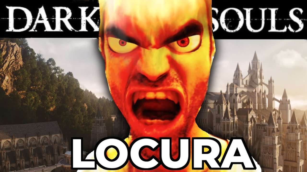 ¿Podré vencer DARK SOULS usando el PEOR ARMA? 😱