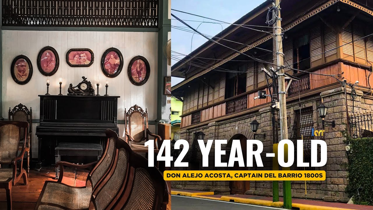 AMAZING 142 YEAR-OLD ANTIQUE HOUSE! ACOSTA PASTOR HERITAGE HOUSE 1883, BATANGAS CITY