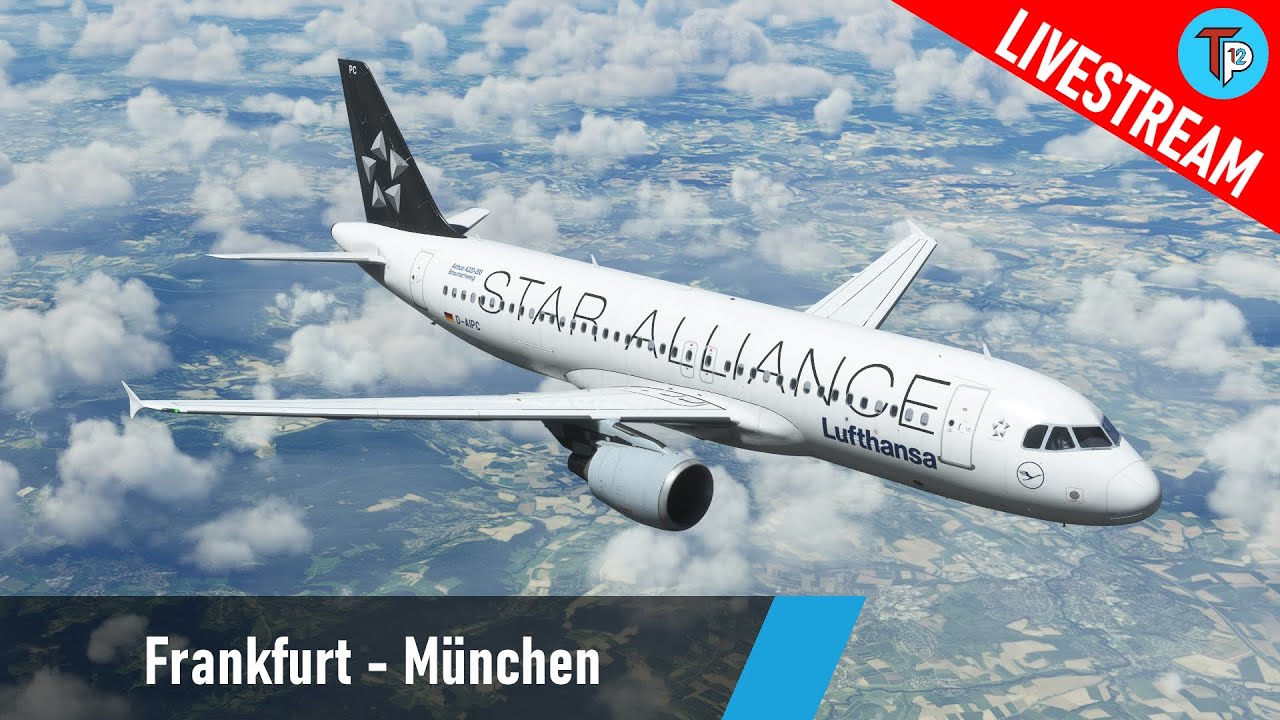 Flight Simulator 2020 | Frankfurt - München (EDDF - EDDM) | Airbus A320 | Lufthansa | IVAO