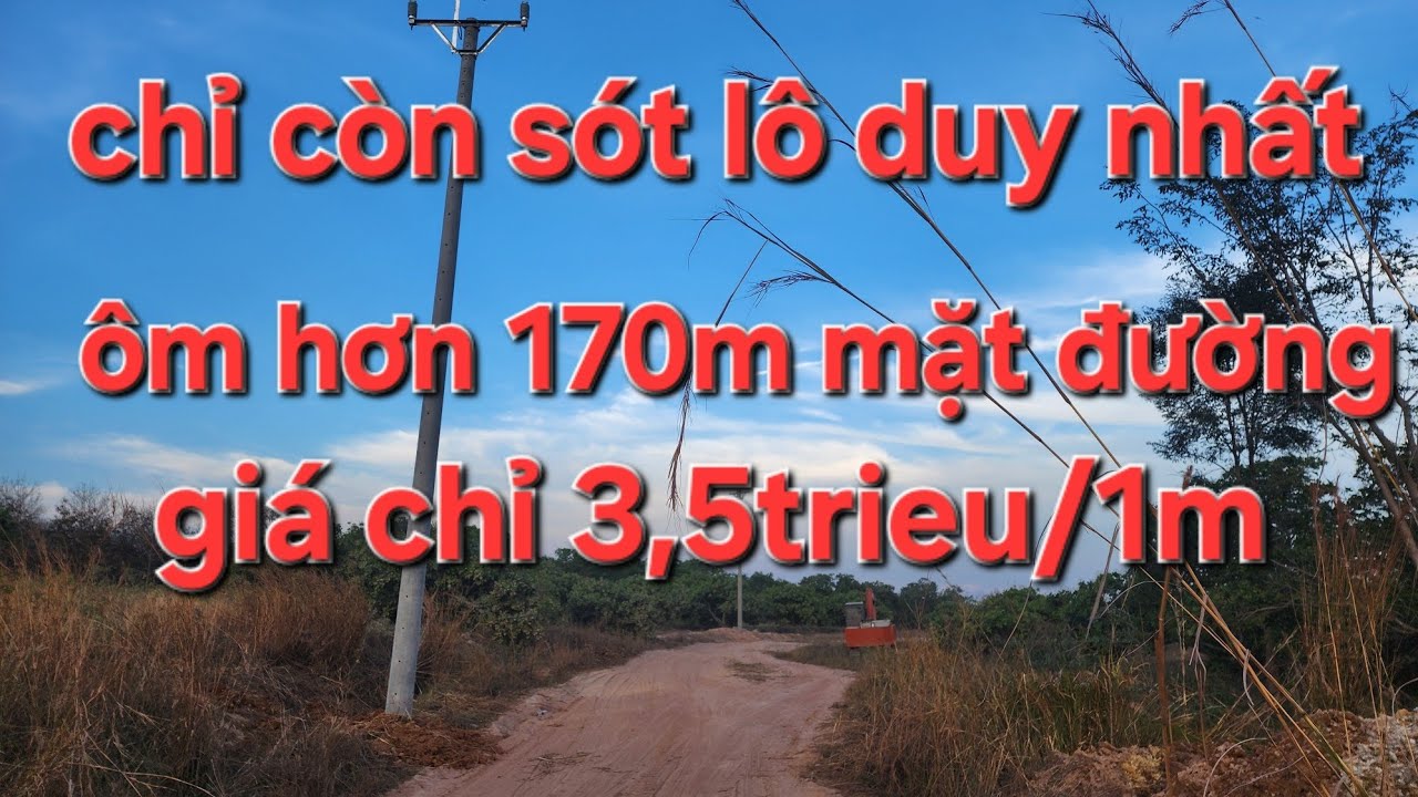 chỉ 3,5trieu/1m tổng diện tích 1,4ha ôm 170m mặt đường lên xã .ACE quan tâm alô cho em ạ 