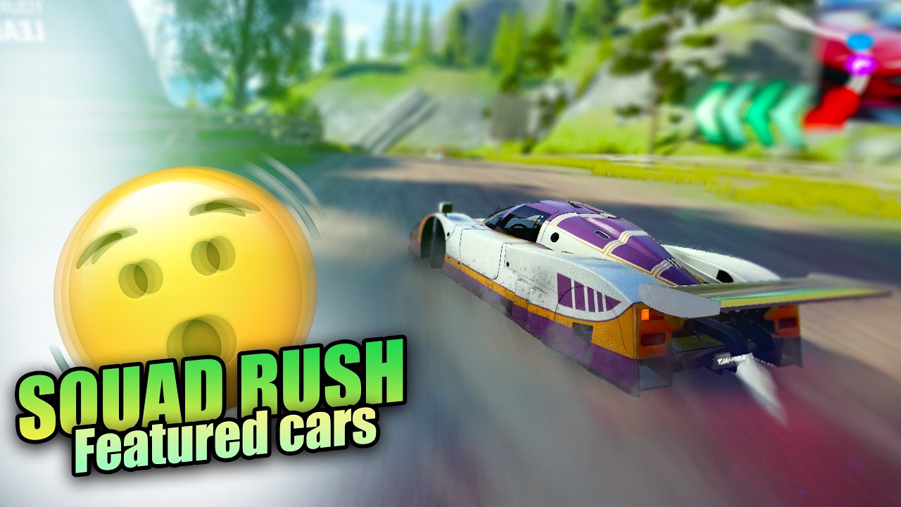 SQUAD RUSH MULTIPLAYER RACES WITH NEW FEATURED CARS | Asphalt legends