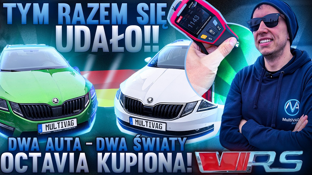 Oglądamy kolejną skode Octavię RS w Niemczech! Handlarz oszust! ale finalnie kupujemy świetne auto!
