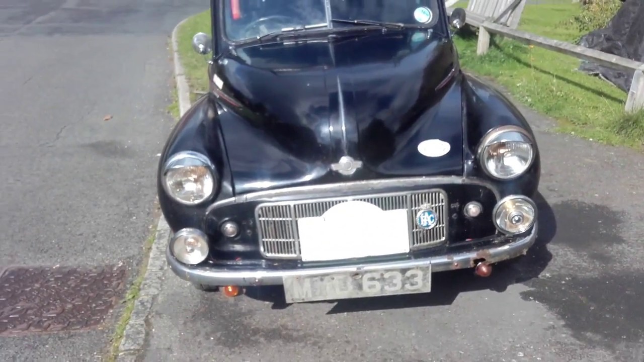Morris minor on the road London Dakar rally Mongolian trip Stirling Moss