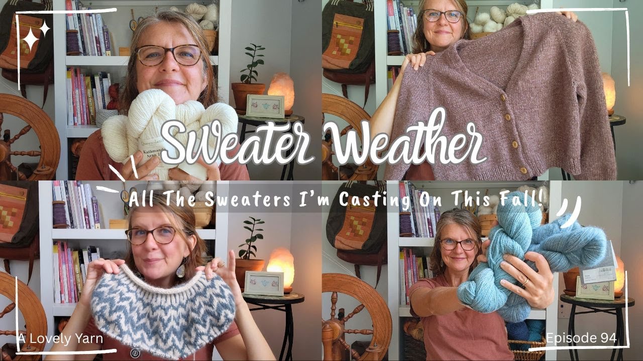 All the Sweaters I Want to Knit This Fall (plus some FOs!)
